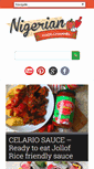 Mobile Screenshot of nigerianfoodchannel.com